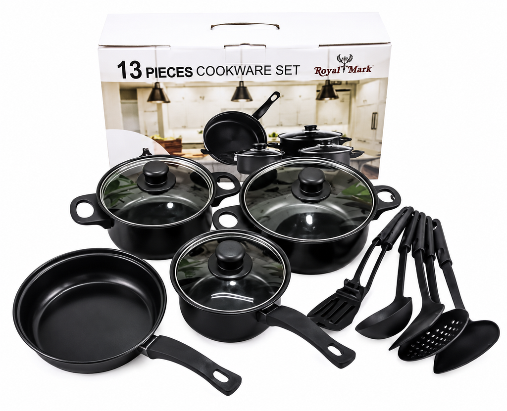 🔥 OFERTA ESPECIAL | Juego de Ollas X 13 Piezas + Amasador de Ajo GRATIS