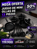 🔥 OFERTA ESPECIAL | Juego de Ollas X 13 Piezas + Amasador de Ajo GRATIS