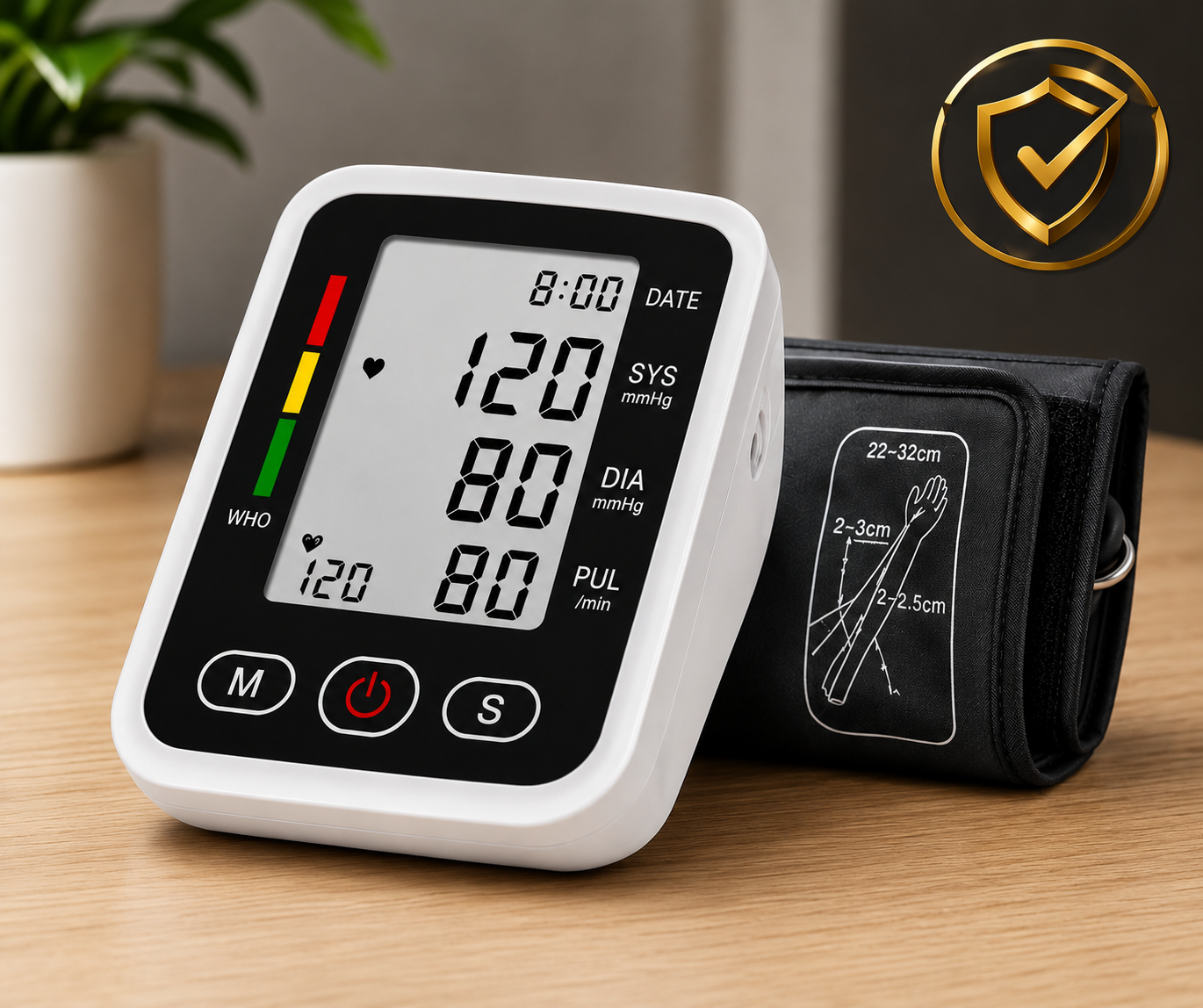 🩺 Kit de Salud: Oxímetro + Tensiómetro Electrónico