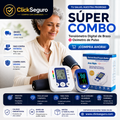 🩺 Kit de Salud: Oxímetro + Tensiómetro Electrónico