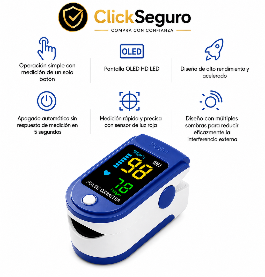 🩺 Kit de Salud: Oxímetro + Tensiómetro Electrónico