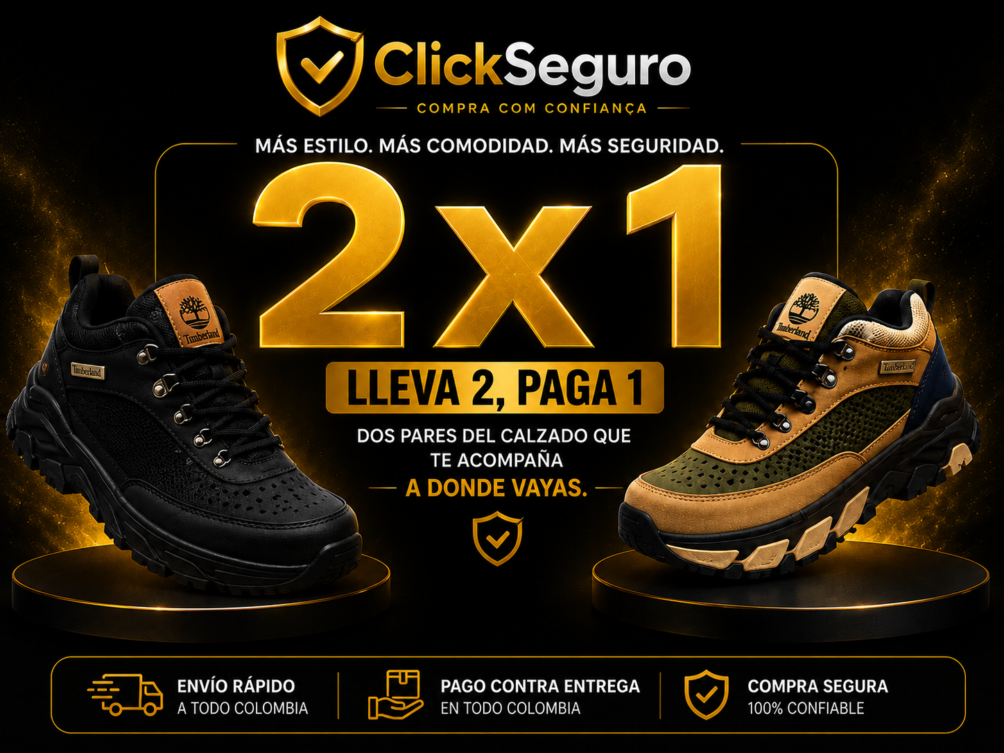 🚨 BOTA TIMBERLAND MONSTER 2X1 |  OFERTA LIMITADA