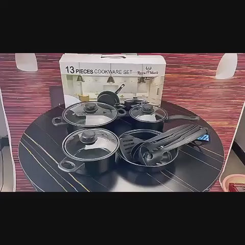 🔥 OFERTA ESPECIAL | Juego de Ollas X 13 Piezas + Amasador de Ajo GRATIS